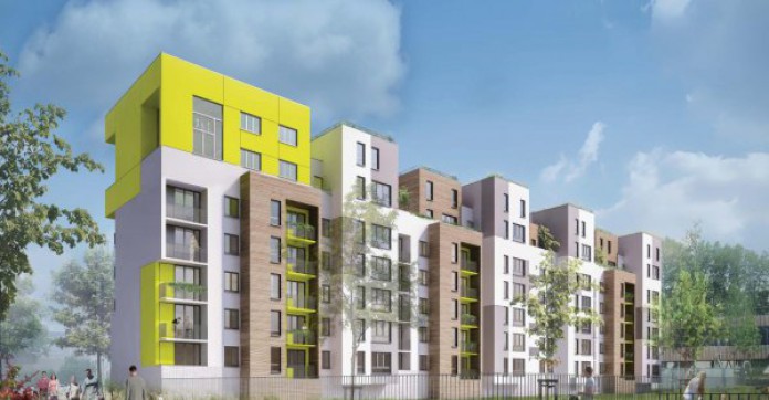 A Nanterre, les maisons se construisent sur le toit des immeubles HLM