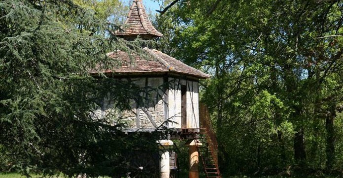 EN IMAGES. Etonnant pigeonnier du XIXe siècle au coeur du Quercy