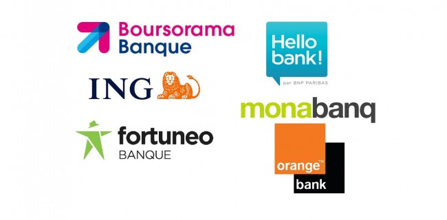 Les différentes banques en ligne